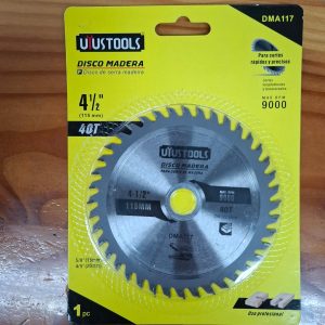 Disco de Corte Madera 4 1/2"