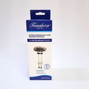 Boton Superior De Estanque Wc Redondo Universal Fanaloza