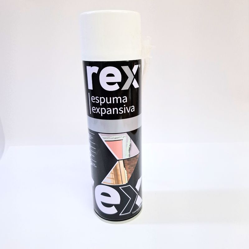 Espuma Expansiva de Poliuretano 500ML REX.