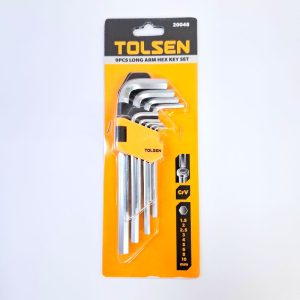 Llave Allen 1.5-10mm Cr Tolsen 20048
