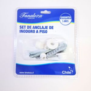 Set Anclaje Piso WC