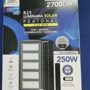 Kit luminaria Solar 250w